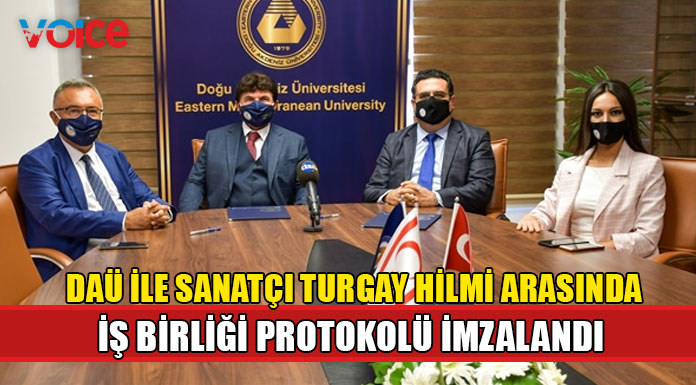 DAÜ ile Sanatçı Turgay Hilmi arasında iş birliği protokolü imzalandı