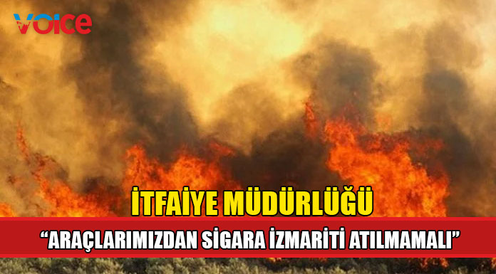 "31 Ekim'e kadar her türlü ateş yakmak yasak"