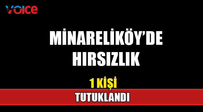 Minareliköy'de hırsızlık... 1 kişi tutuklandı
