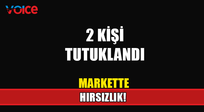 Markette hırsızlık!