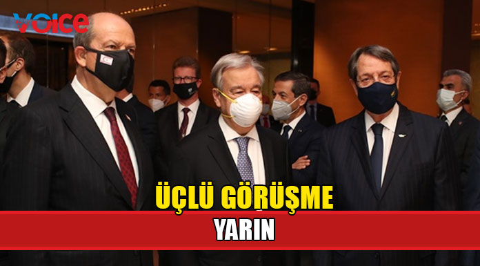 Cumhurbaşkanı Tatar, Guterres ve Anastasiadis ile bir araya gelecek