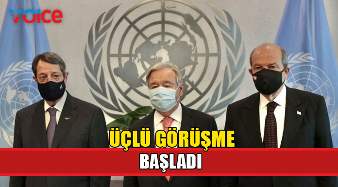 Tatar ve Anastasiadis, Guterres’in verdiği yemekte bir araya geldi