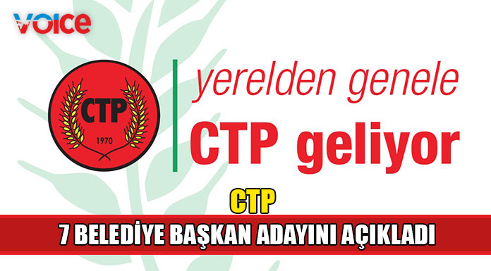 CTP yedi bölgede belirlediği adaylarının tanıtımına başlıyor