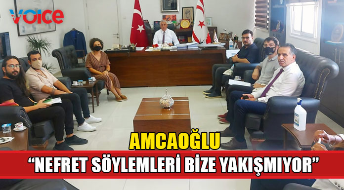 Amcaoğlu, Kuir Kıbrıs Derneği temsilcilerini kabul etti