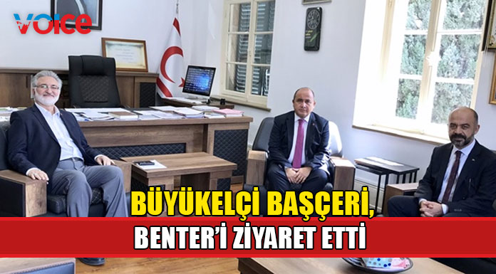 Büyükelçi Başçeri, Vakıflar Genel Müdürü Benter'i ziyaret etti