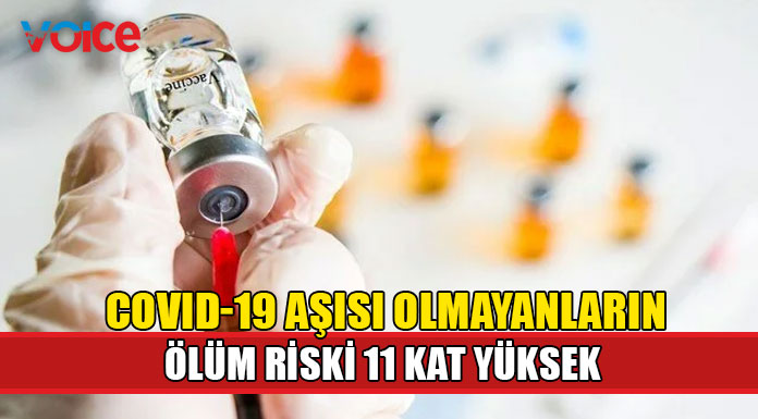 ABD'de araştırma "Covid-19 aşısı olmayanların hastalanma riski 4,5!"