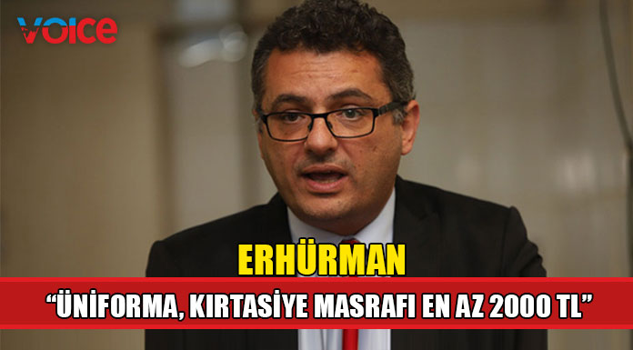 Erhürman “Hükümet, esnafa ve özel sektöre kanıtladı ki onların devleti yok”