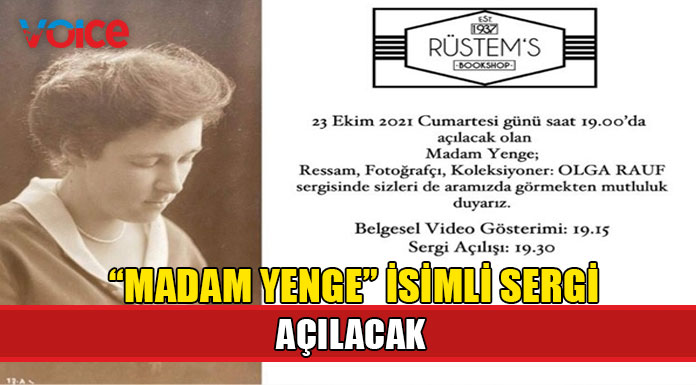 “Madam Yenge” isimli sergisi Rüstem’s Ana Galeri’de açılacak