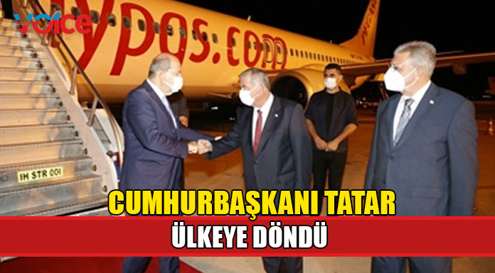 Tatar, Türkiye temaslarını tamamlayarak ülkeye döndü