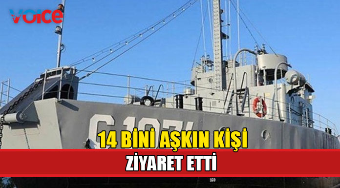 Ç-1974 Müze Gemisi'ni 14 binden fazla kişi gezdi