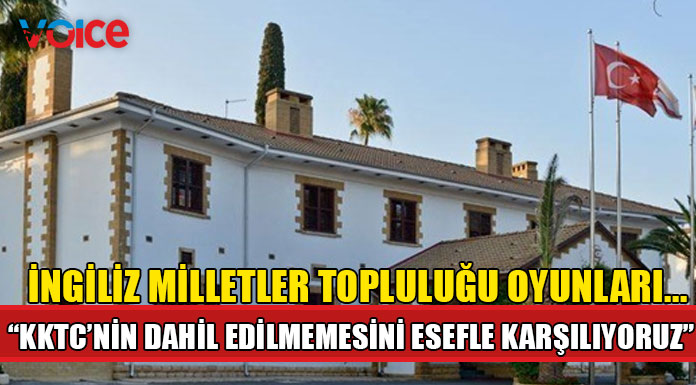Cumhurbaşkanlığı güneydeki oyunlara KKTC'nin dahil edilmemesine tepki gösterdi