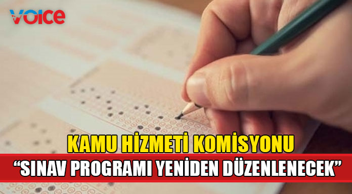 Kamu görevlileri sınav tüzüğü değişikliği nedeniyle sınav programı yeniden düzenlenecek
