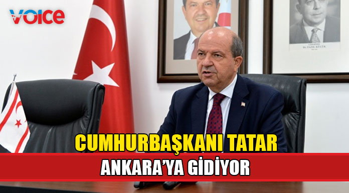 Cumhurbaşkanı Tatar bugün Ankara’ya gidiyor
