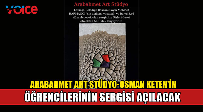 Arabahmet Art Stüdyo-Osman Keten’in öğrencilerinin düzenlediği sergisi açılacak