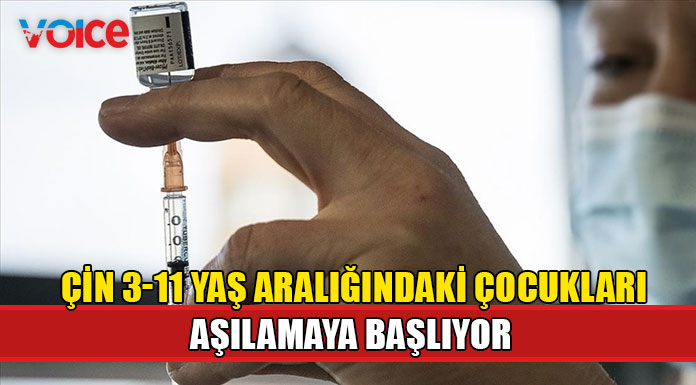 Çin, çocukları Kovid-19’a karşı aşılamaya başlıyor