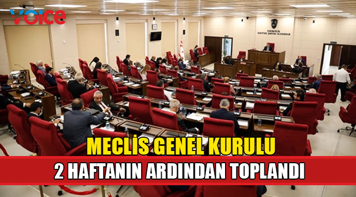 Cumhuriyet Meclisi iki haftanın ardından toplandı