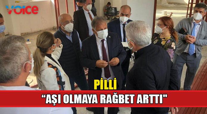 Sağlık Bakanı Pilli, Girne Dr. Akçiçek Hastanesi'ni ziyaret etti
