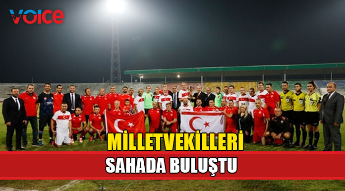 Cumhuriyet Meclisi Futbol takımı ile TBMM Futbol takımı karşı karşıya geldi