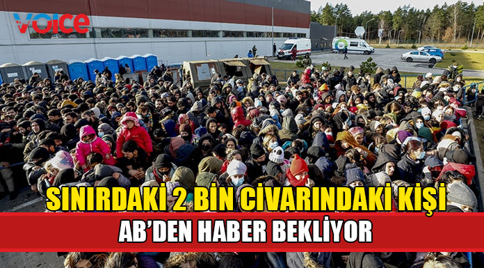 Belarus-Polonya sınırındaki sığınmacıların bekleyişi sürüyor