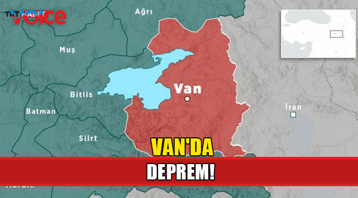 Van'da 4,9 büyüklüğünde deprem