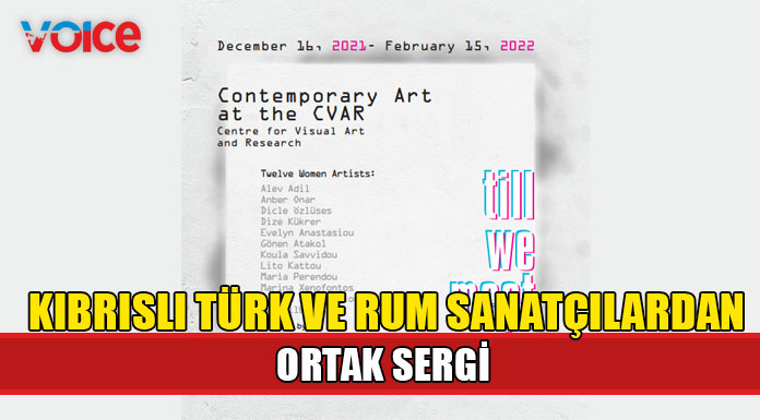 Sergide on iki çağdaş Kıbrıslı kadın sanatçının eserleri bulunuyor
