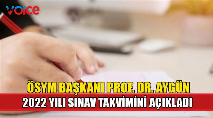 2022 Yükseköğretim Kurumları sınav takvimi açıklandı