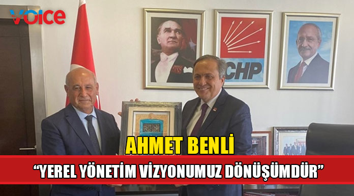 Benli, Ankara'da CHP'nin yerel yönetimlerden sorumlu yardımcısıyla görüştü