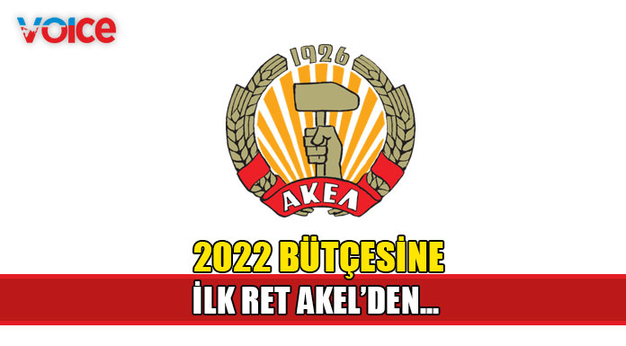 2022 bütçesine ilk ret AKEL'den