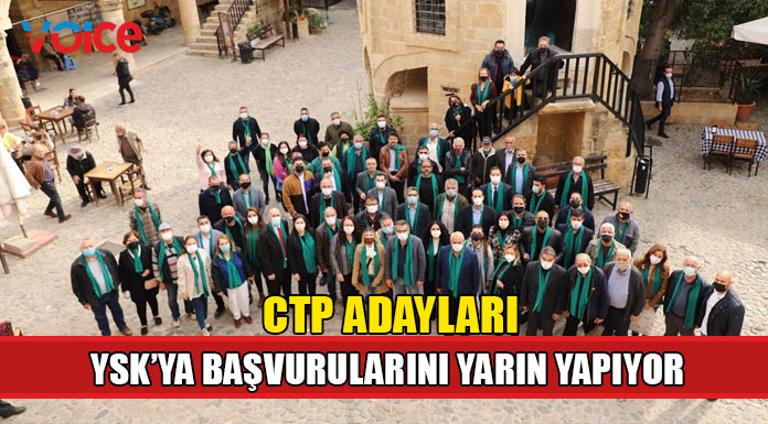 CTP adayları YSK’ya başvurularını yarın yapıyor