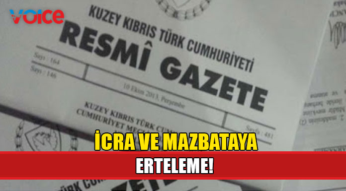 Bakanlar Kurulu'ndan borçlara yönelik karar!