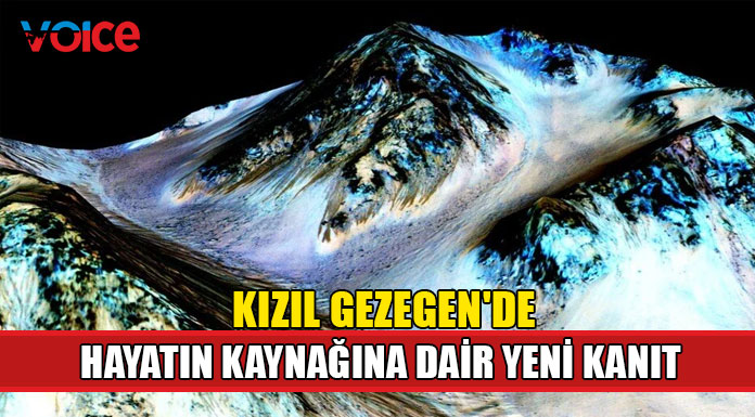 Kızıl Gezegen'de hayatın kaynağına dair yeni kanıt bulundu