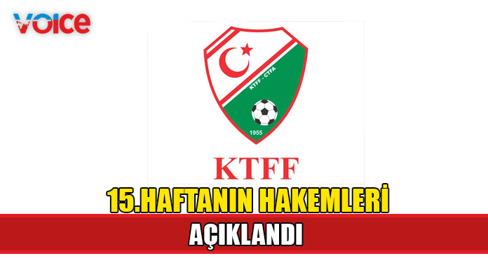 15. hafta programı belli oldu