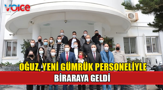 Maliye Bakanı Oğuz, yeni gümrük personeliyle biraraya geldi
