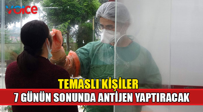 Eksik aşılı veya aşısız temaslı kişiler artık antijen yaptıracak