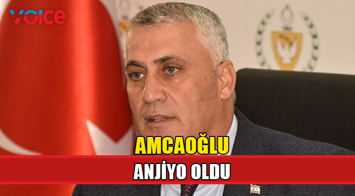 Amcaoğlu tedbir amaçlı anjiyo oldu