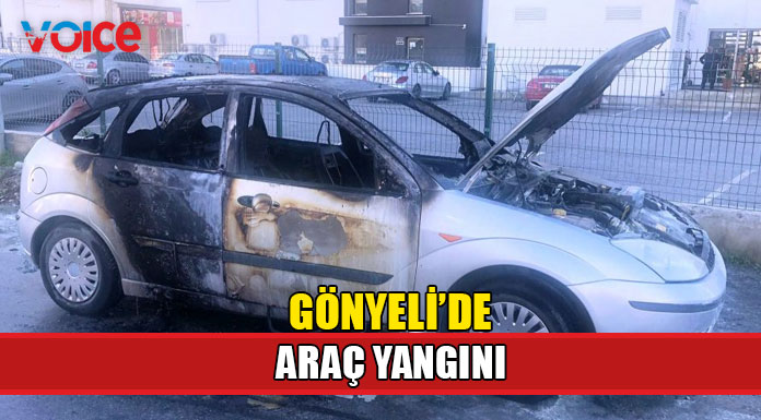 Seyir halindeki araçta yangın çıktı!