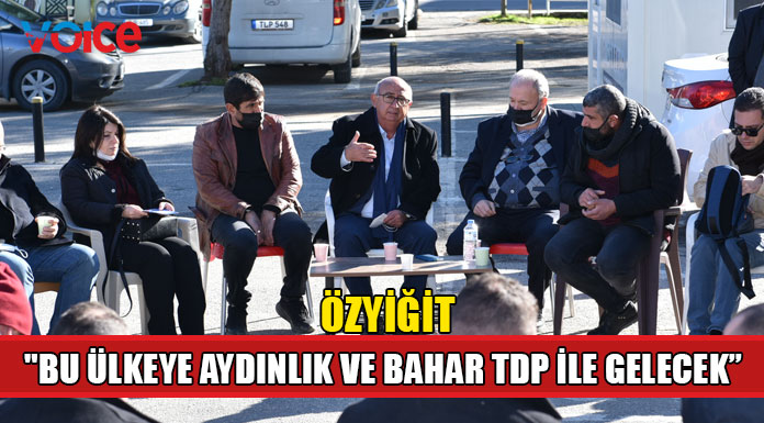 "TDP olarak yoldayız ve biz hazırız"