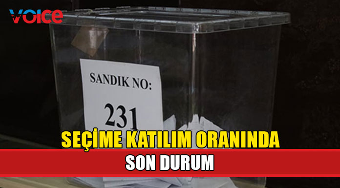 YSK saat 15:00 itibariyle seçime katılma oranını açıkladı