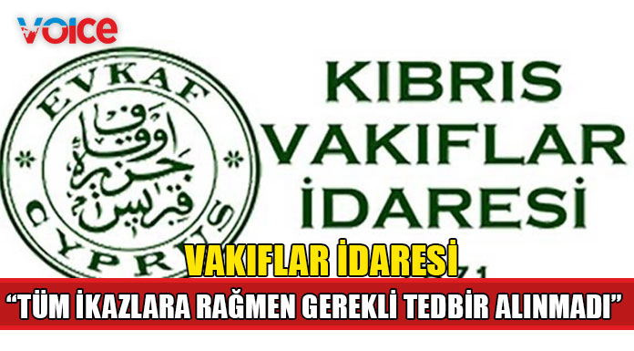 "Halk Vakfı defalarca tarafımızdan uyarıldı"