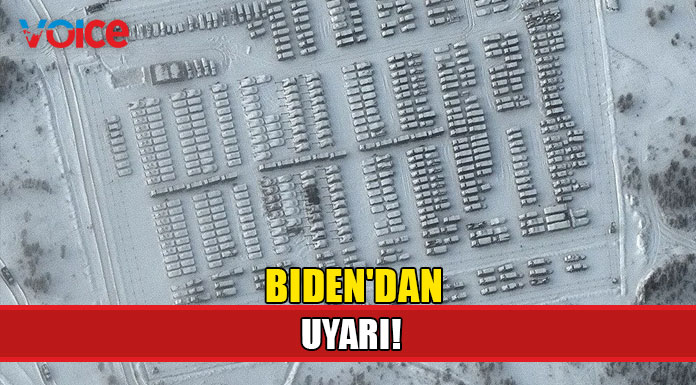 Rusya'nın Ukrayna sınırındaki askeri birlikleri ve teçhizatı uydudan görüntülendi