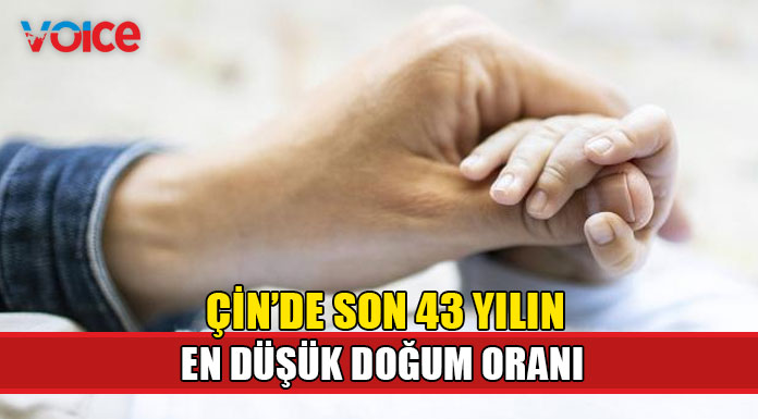 Çin’de son 43 yılın en düşük doğum oranı