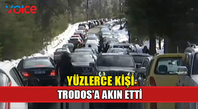 Trodos yolu yalnızca dört çeker araçlara açık!