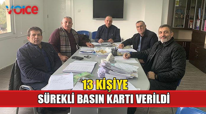 Basın Kartı Komisyonu yeni dönem basın kartı müracaatlarını değerlendirdi