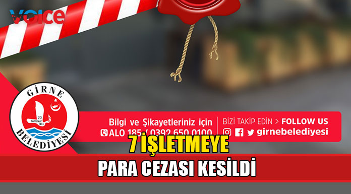Girne'de Covid ve hijyen denetimleri devam ediyor