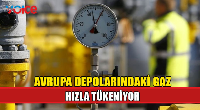 Avrupa'nın gaz depolarının doluluk oranı yüzde 37,5’e geriledi