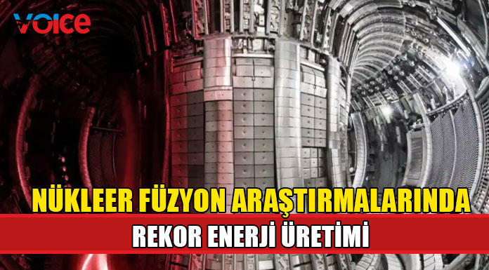 Daha önce üretilmeyen miktarda ve sürede enerji üretildi