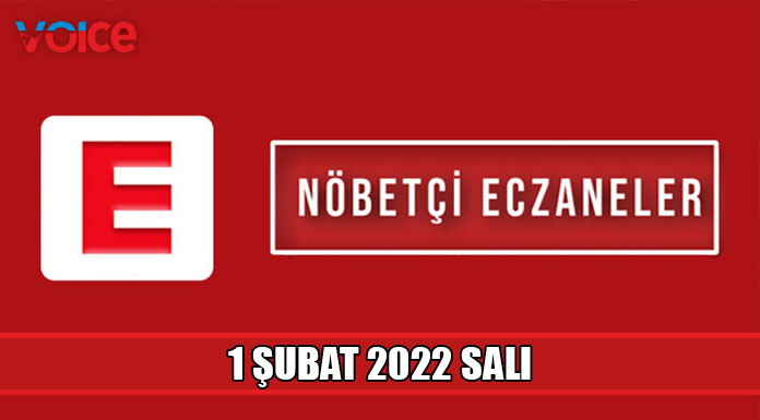 Nöbetçi eczaneler (1 Şubat 2022)