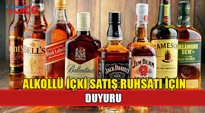 İskele Kaymakamlığı'ndan alkollü içki satış ruhsatı için duyuru