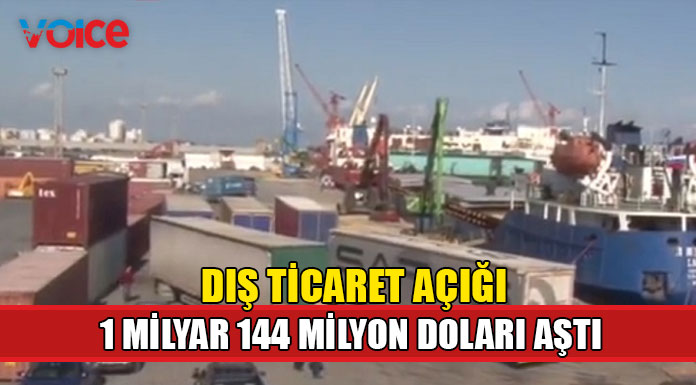 2021 Ocak-Eylül döneminde dış ticaret açığı 1 milyar 144 milyon doları aştı