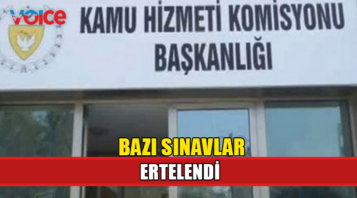 KHK bazı sınavların ertelendiğini duyurdu